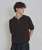 COSTUME O’CLOCK [Coclx Daily Room] Hooded Pique Half Knit 6 Color Cooskt071