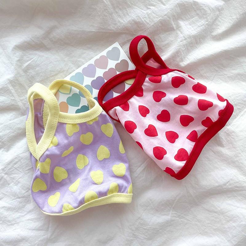 

Одежда для собак Летняя Тонкая Вышитая Авокадо Слинг Маленькая и Средняя Бигбер Щенок Кошка Жилет Одежда для питомцев XXL (recommended weight 15-10kg)