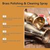 Brass Polishing Cleaning Spray Decontamination Polishing Bright Gentle Maintenance Brass Car