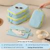 Multi-functional Waterproof Storage Bag Set for Clothes & Shoes - Compression & Space-saving for Business Trips