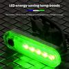 2x USB Rechargeable LED Bike Tail Light Bright Bicycle Rear Cycling Flashlight