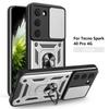 For Tecno Spark 40 Pro Case Tecno Spark 40 Pro Cover Magnetic Ring Holder Armor Phone Case Slide Camera Protect Back Cover