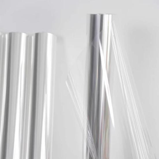 1 Roll Flower Wrapping Paper Durable Tear-resistant Transparent Gift Packaging Papers for Home Store