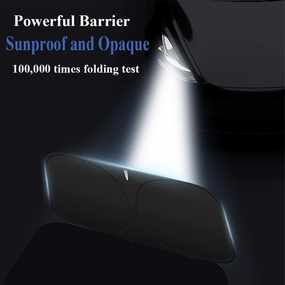 Toyota Corolla Windshield Sun Shade Cover for 2014- Toyota Corolla 4-Layers Front Window Shade 240T Sunshade Sun Visor Protector Foldable Blocks UV