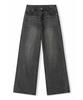 Deketeuumeon Signature Low Rise Wide Jeans Dcwpt004Gray