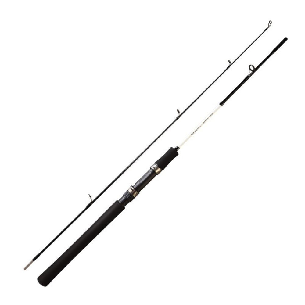 1.5m Length Ice Fishing Rod 1.8m Length Lure Weight Super Strong Fishing Rod 2 Sections Spinning Type Travel Fishing Rod