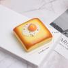 Fried Egg Toast Squishy Toy, Slow Rising Squeeze Bread Toy, Stress Relief Hand Relax Fidget Toy for Kids Adults