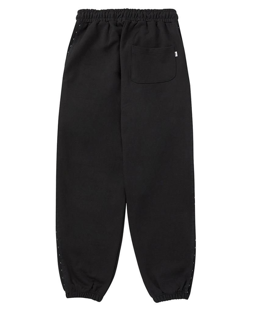 ULKIN Hook Tape Sweatpants_Black