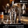 Qiwei British Style Glass Cocktail Shaker Set