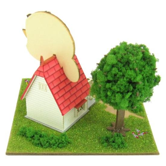 Totoro Sankei Studio Ghibli Mini My Neighbor Kusakabe House and Catbus Papercraft Non-scale MP07-02 Direct from Japan