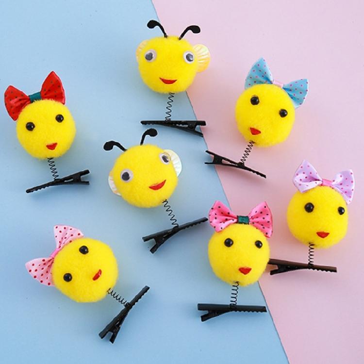 10PCS Cartoon Shape Spring Hairpin for Women Comfortable Hair Clip Girl Traveling Photography Hair Clip Multiple Color