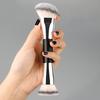 Duals Ended Liquid Makeup Brush Round & Angled Makeup Brushes,Synthetic Makeup Brush for Blending and Application Liquid