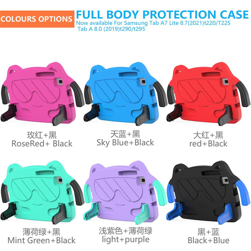 Tablet Cases For Samsung Galaxy Tab A 8.0 2019 Sm-t290 T295 T297 Case Non-toxic Eva Foam Shockproof Stand 8 Inch Tablet Cover For Kids