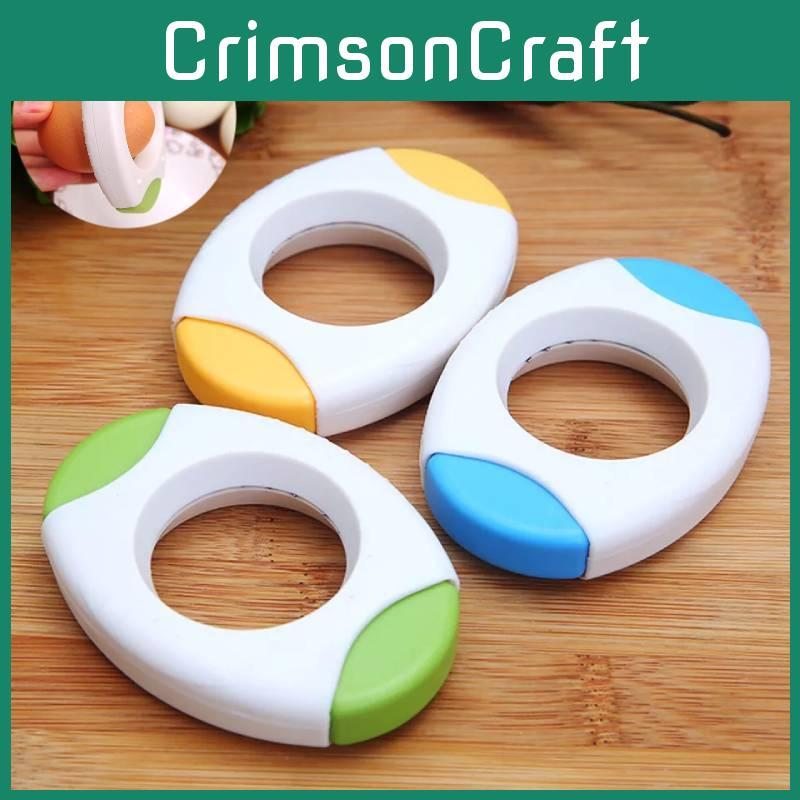 Versatile Kitchen Egg Separator User Friendly Eggshell Slicer For Perfectly Cooked Eggs