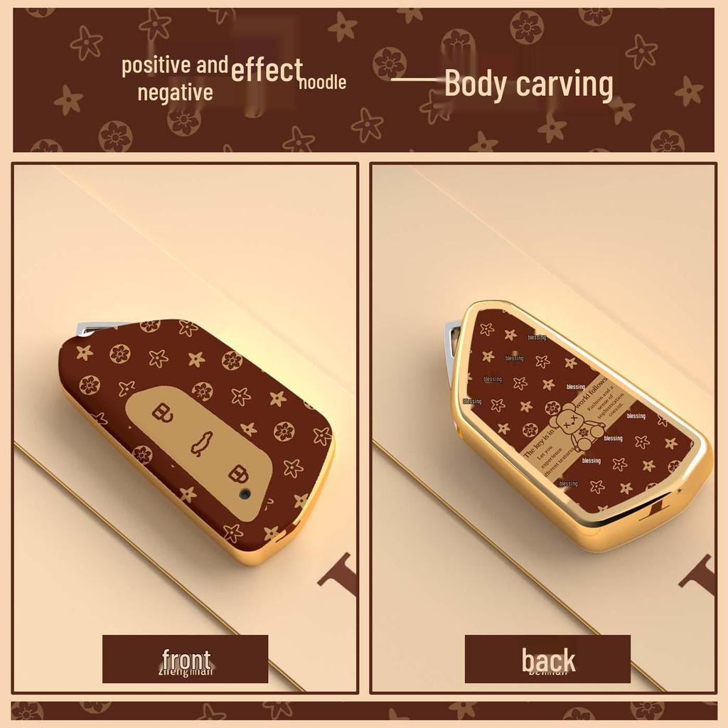 Coprichiave Volkswagen: Compatibile con i modelli Magotan, Passat, CC, Sagitar, Polo, Tayron, Tharu, Lavida, Tiguan e T-Cross.