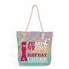 Gymnastics Print Thick Rope Single-shoulder Beach Bag 7245 KTB