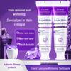 Lysozyme Whitening & Fresh Breath Purple Toothpaste - Stain Removal & Color Repair with Burst Beads