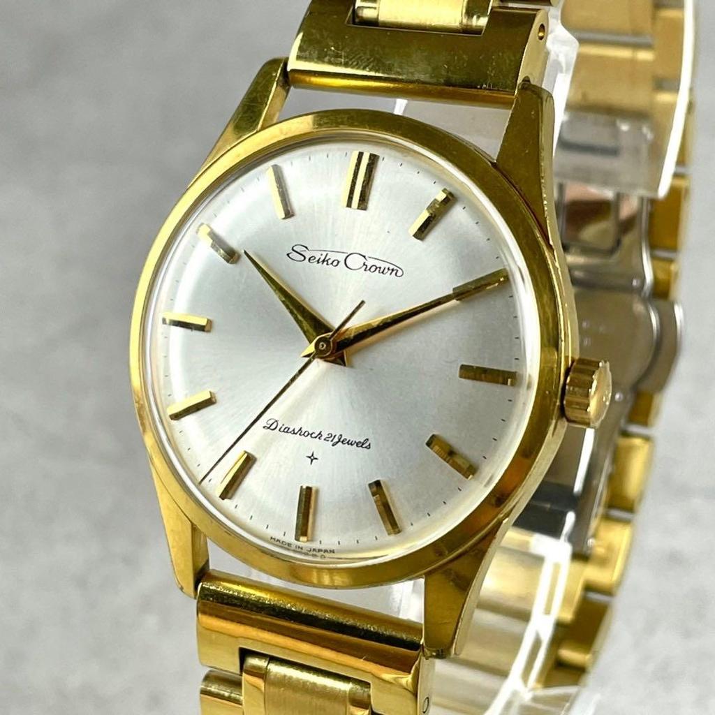 [USED] Working/Band/Extreme SEIKO Crown Hand-Wound Watch