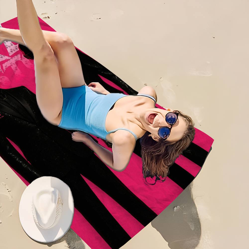 Asciugamani da Spiaggia in Microfibra Grandi Daft Punk Asciugamano Asciugatura Rapida Asciugamani da Spiaggia Sabbiosa Asciugamano per Piscina per Viaggio Nuoto Piscina Yoga