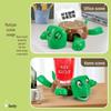 Influencer Style Screaming Turtle Funny Coaster – Desktop Decompression Ornament Gift