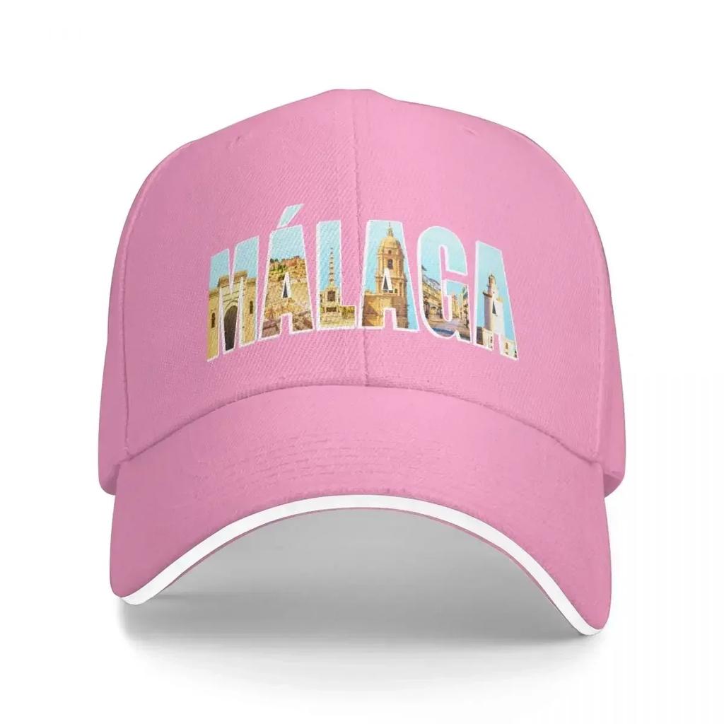 Malaga Souvenir Baseball Cap Wild Ball Hat Party Hat Funny Hats FeUnisex Unisexs