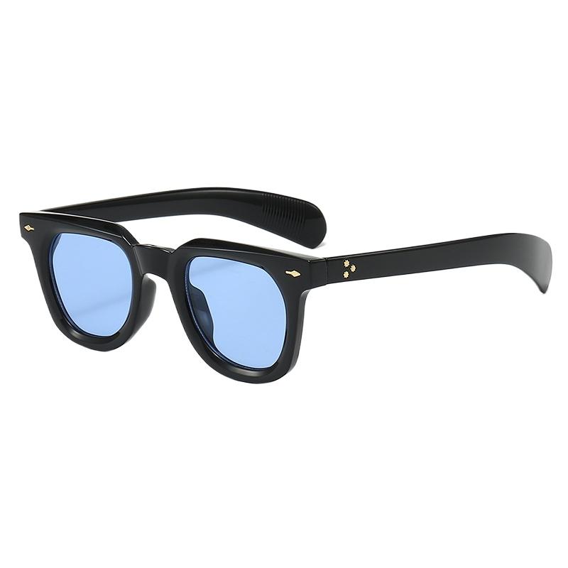 Quadratische Retro-Sonnenbrille für Damen, Unisex-Outdoor-Sonnenbrille, luxuriöse polarisierte Sonnenbrille, modische quadratische Herren-Sonnenbrille, Retro-Sonnenbrille