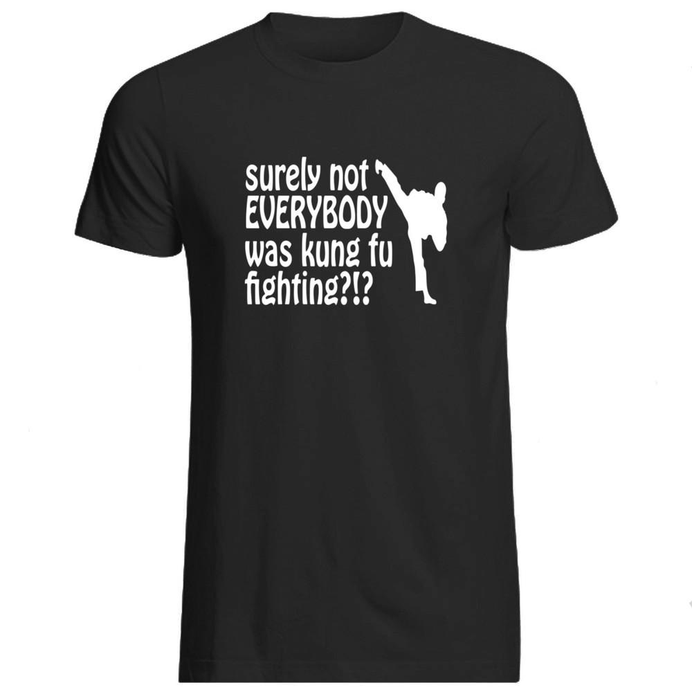 JEDER HAT KUNG FU GEKÄMPFT T-SHIRT - Alle Größen (Gildan Carl Douglas Disco) Unisex-T-Shirts