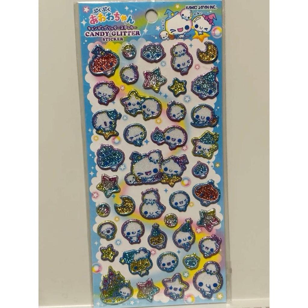 Genuine Pukupuku Awawa-chan 3 Types Petit Drop Sticker Sequins