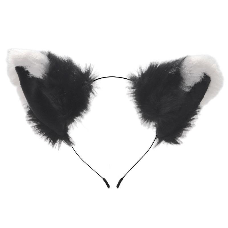 Cat Ears Bell Headband - Cosplay Catwoman Hair Accessory for Christmas & Halloween