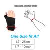 Adjustable Movement Recovery Thumb Two Way Support Wrist Guard,Thumb Stabilizer Wrist Guard for Men and Women-One Size Fits Most