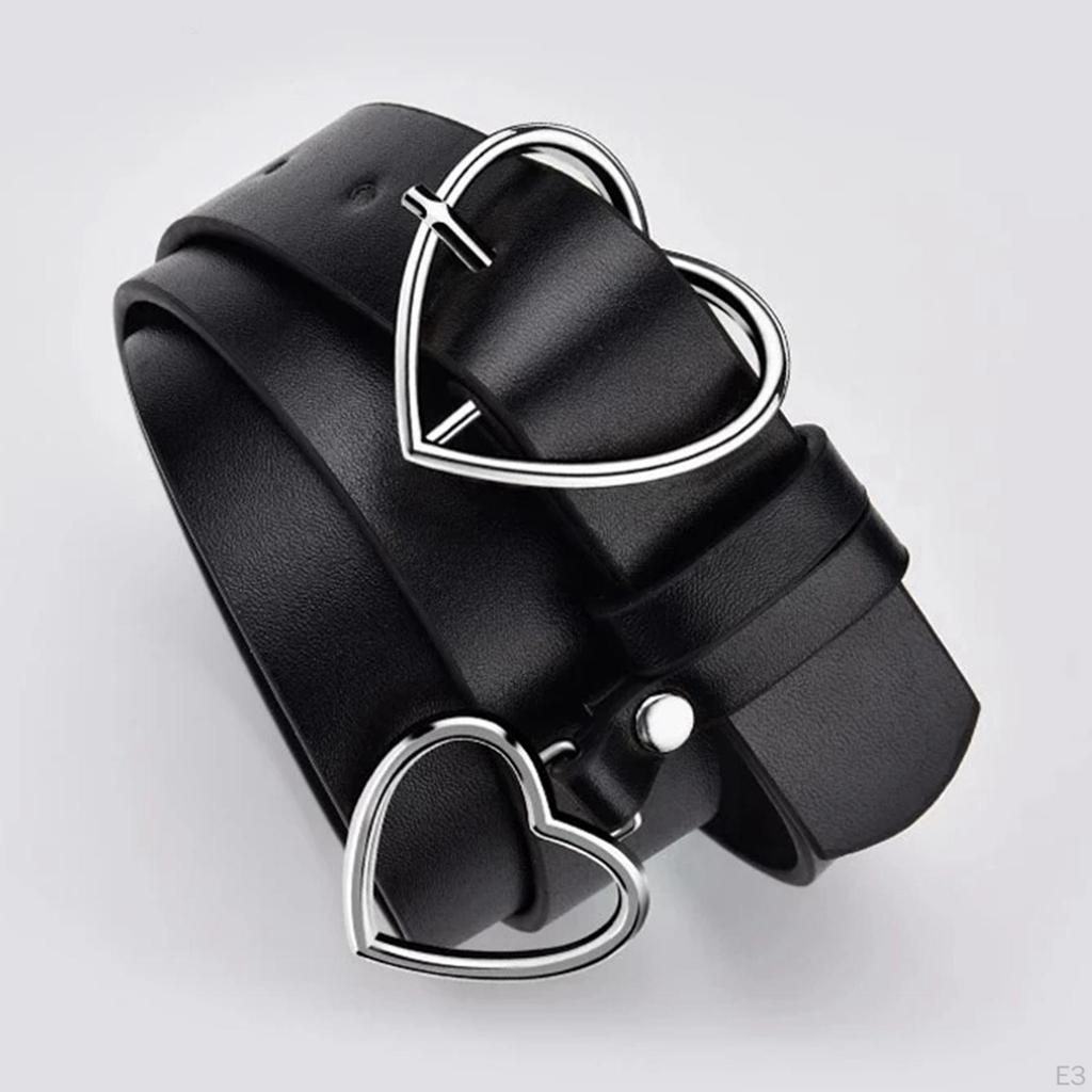 Leather Belt Buckle Heart for pants