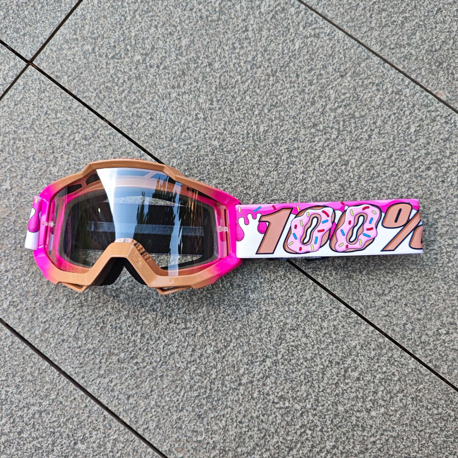 

100%Donut-shaped goggles for outdoor cycling, new trendy windproof glasses with UV protection TTQ-C6T