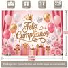 1pc Photography Birthday Background - Polyester Banner