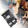 20KM Long Ranges Reverse POE Fiber To Ethernet Converter Supporting 4 Port and PCBA for Networking Stability
