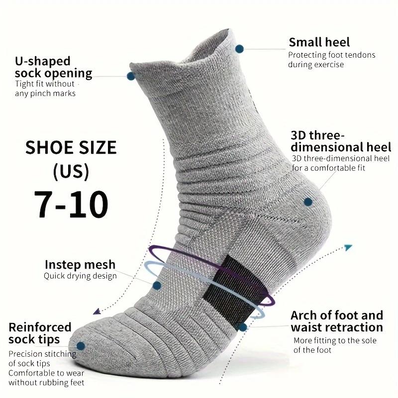 Socks Professional Sports Socks Spring and Summer Short Socks Mesh Breathable Running Basketball Socks Thickened