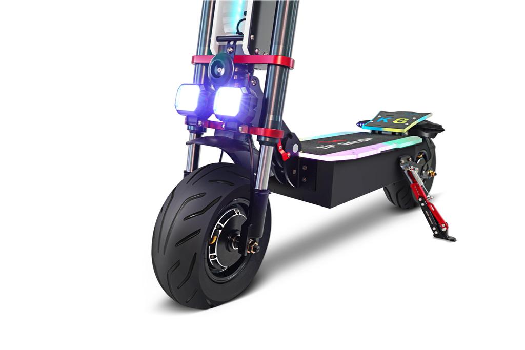 TIFGALOP K8 Hochleistungs-E-Scooter, 60V 6000W Motor, 60V 38AH Akku mit hoher Kapazität, 250KG maximale Belastung, robustes Elektrofahrzeug für Erwachsene