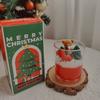 Christmas Theme Fragrance Candle Little Bear Christmas Tree Decoration, Holiday Atmosphere Creation, Romantic and Warm