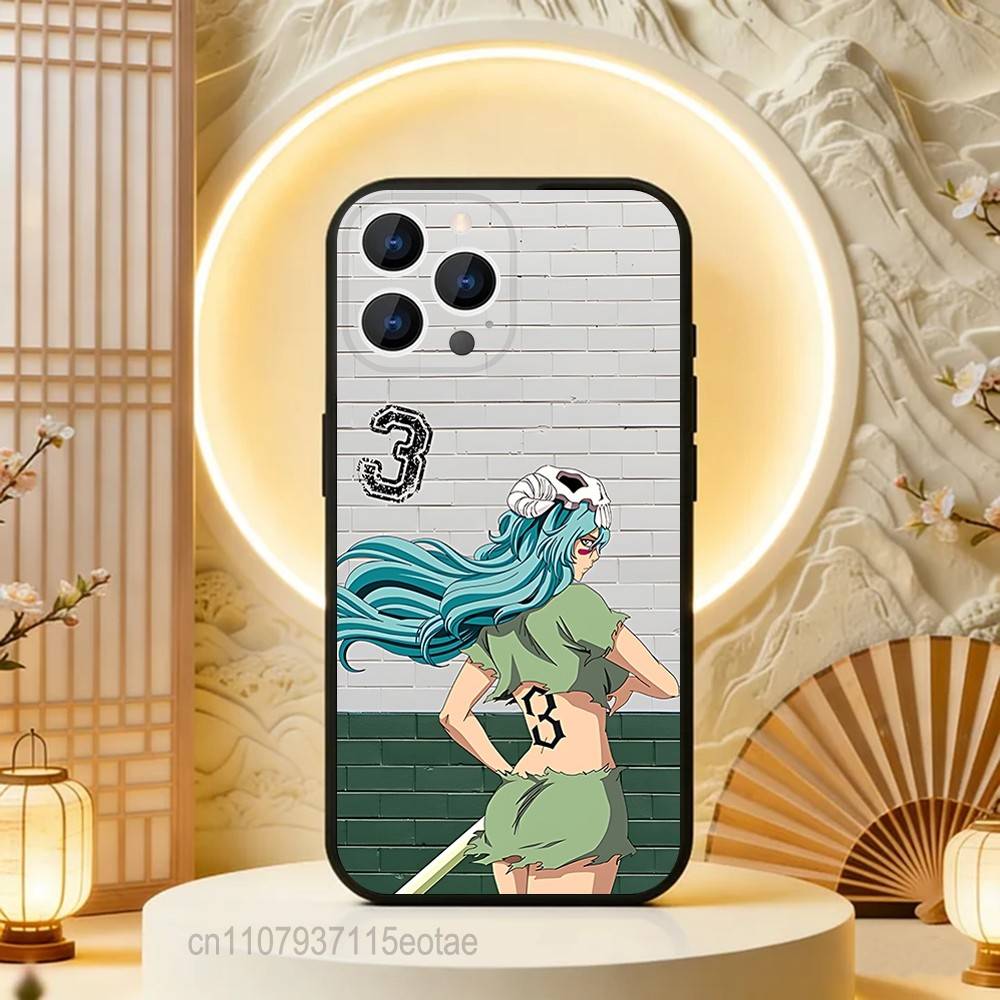 B-BleachS N-Nelliel-s For iPhone 12,16,13,14,15,17,11,Pro,Max,Plus,E,Air,Mini TPU Soft to Skin-friendly phone case