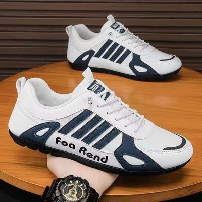 Sommer Herrenschuhe neue atmungsaktive Ein-Pedal-Slipper Herren rutschfeste flachsohlige Sport- und Freizeit-Einzelschuhe Arbeitsschuhe