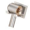 652F Multipurpose Sturdy Aluminum Plastic Hair Dryer Wall Mounted Storage Solution