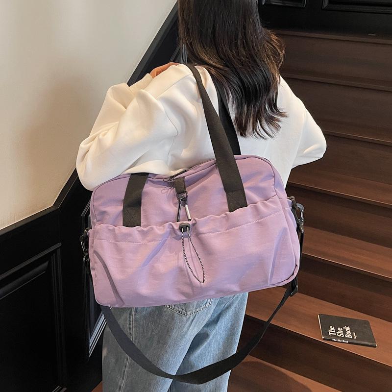 Large-Capacity Unisex Travel Handbag: Lightweight for Short Trips and Fitness