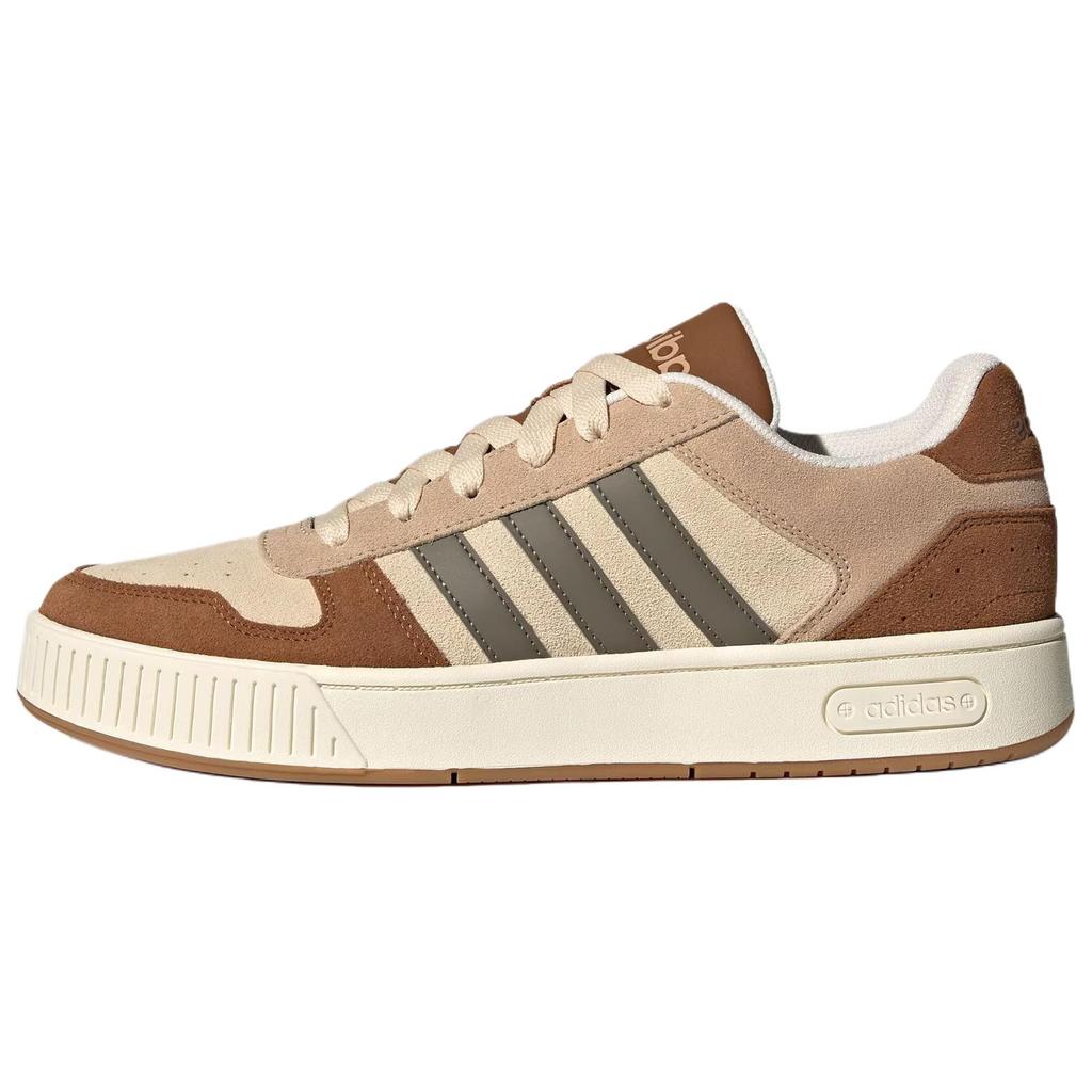 Adidas D-Pad Classic Fashion Comfortable Non-Slip Wear-Resistant Low-Top Skate Shoes Unisex Skate Shoes Beige Brown KK1416