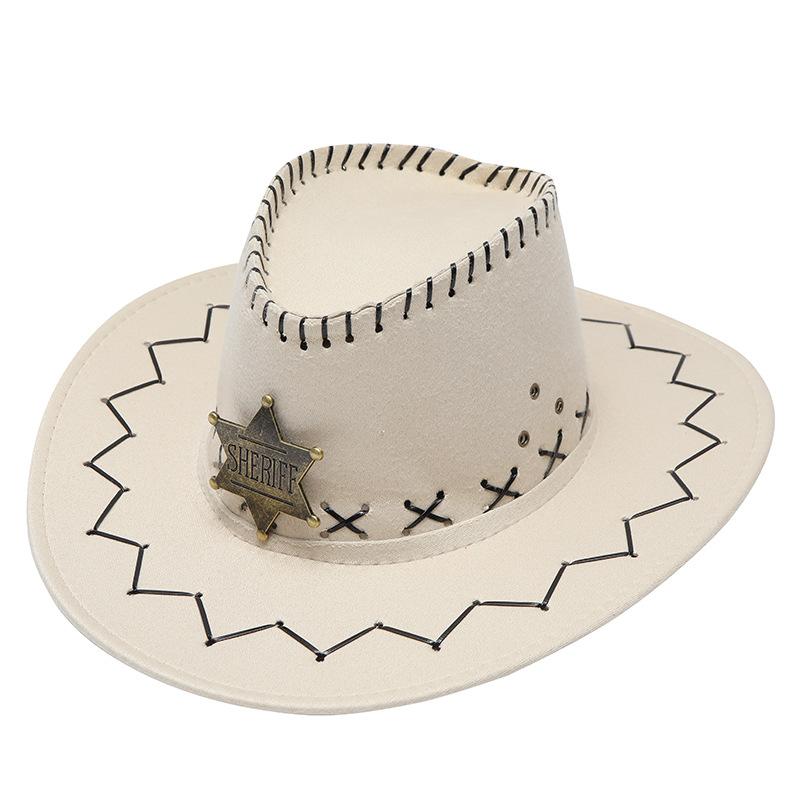 Fashion Western Cowboy Hat, Universal for Men and Women, American Western Cowboy Hat Spring Summer Autumn Hat Tide