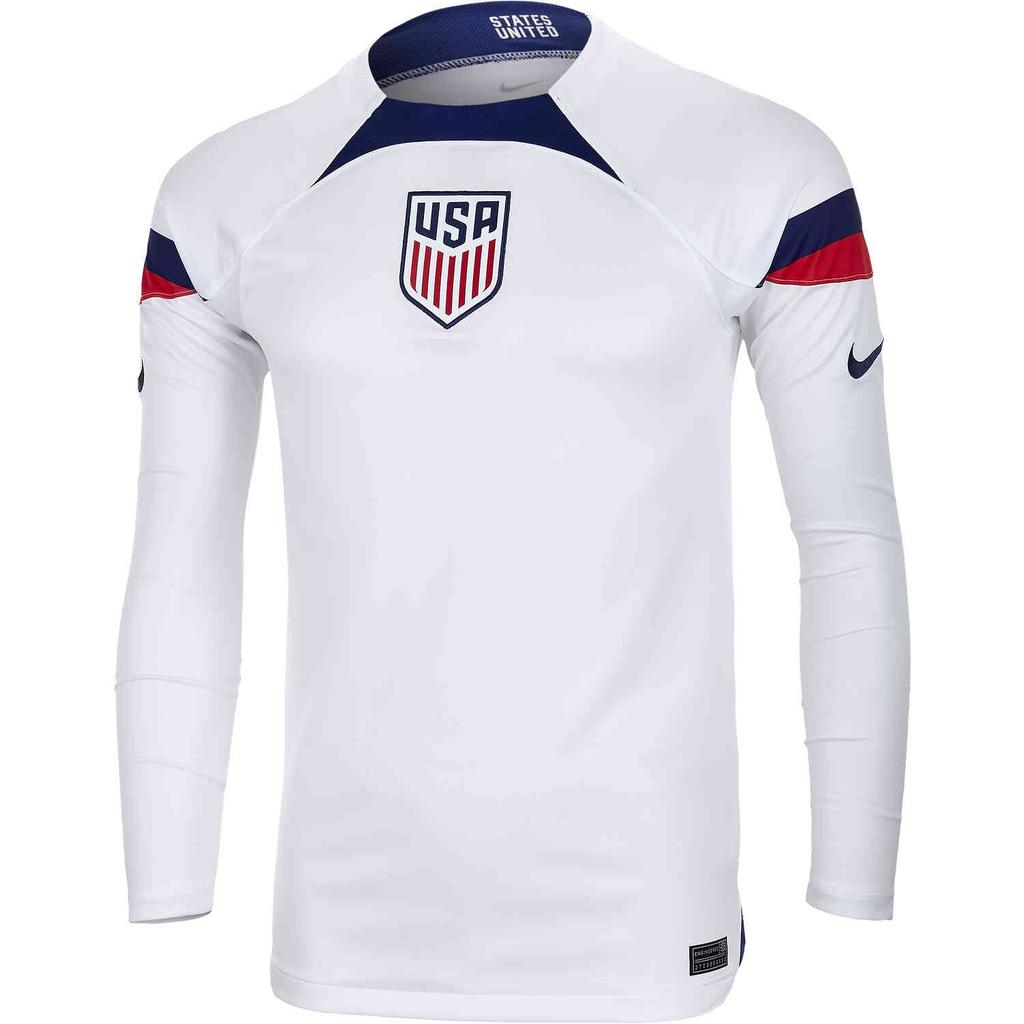 Nike Fußballtrikot Fan Edition, USA, Heim Herren Weiß DN0673-101