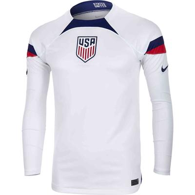 Nike Fußballtrikot Fan Edition, USA, Heim Herren Weiß DN0673-101