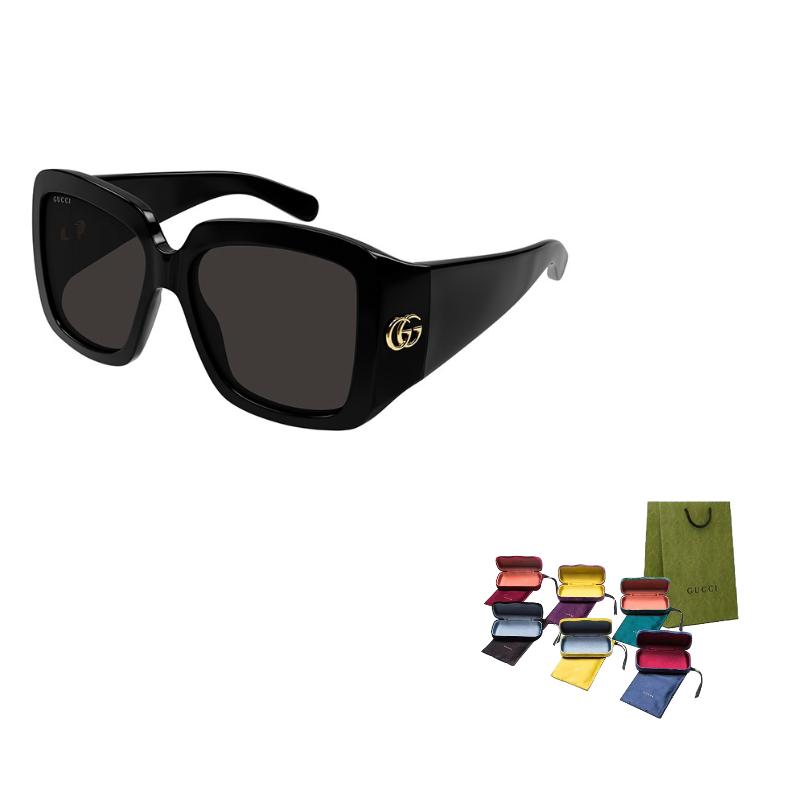 

GUCCI Large Frame Acetate Nylon Square Sunglasses 55