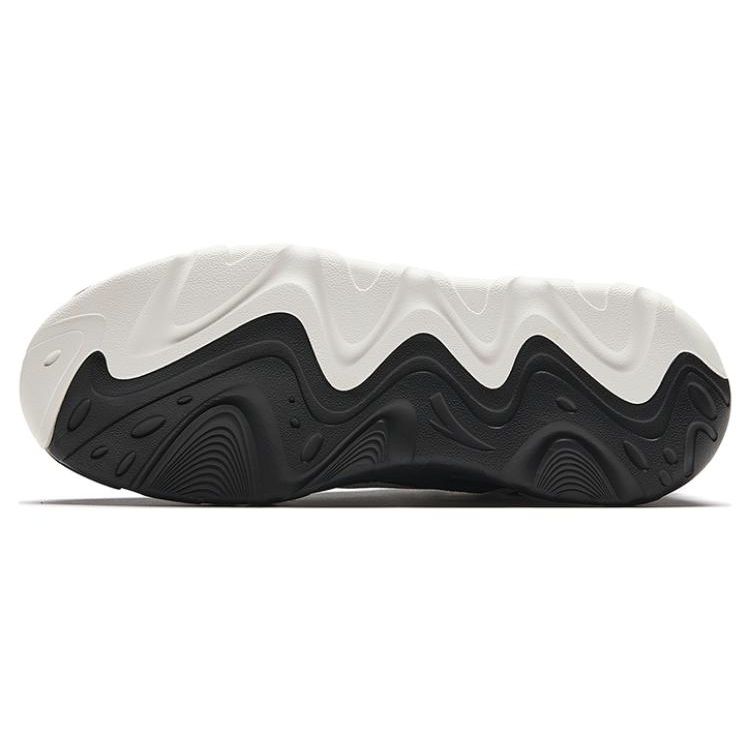 Anta After Wave 1.0 Comfortable Shock Absorbing Sweat Absorbing High Top Casual Shoes Women Casual Shoes Black 922348904-2