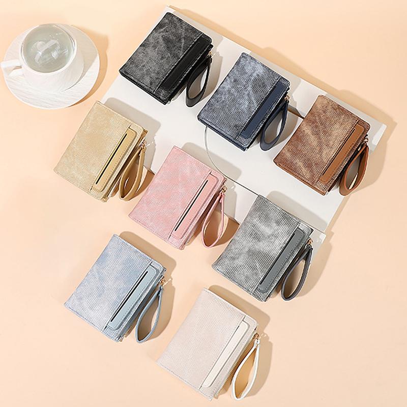 New Design Women'S Short Wallet With 8 Card Slots & Zipper Coin Pocket - Blocking Multi-Function Purse