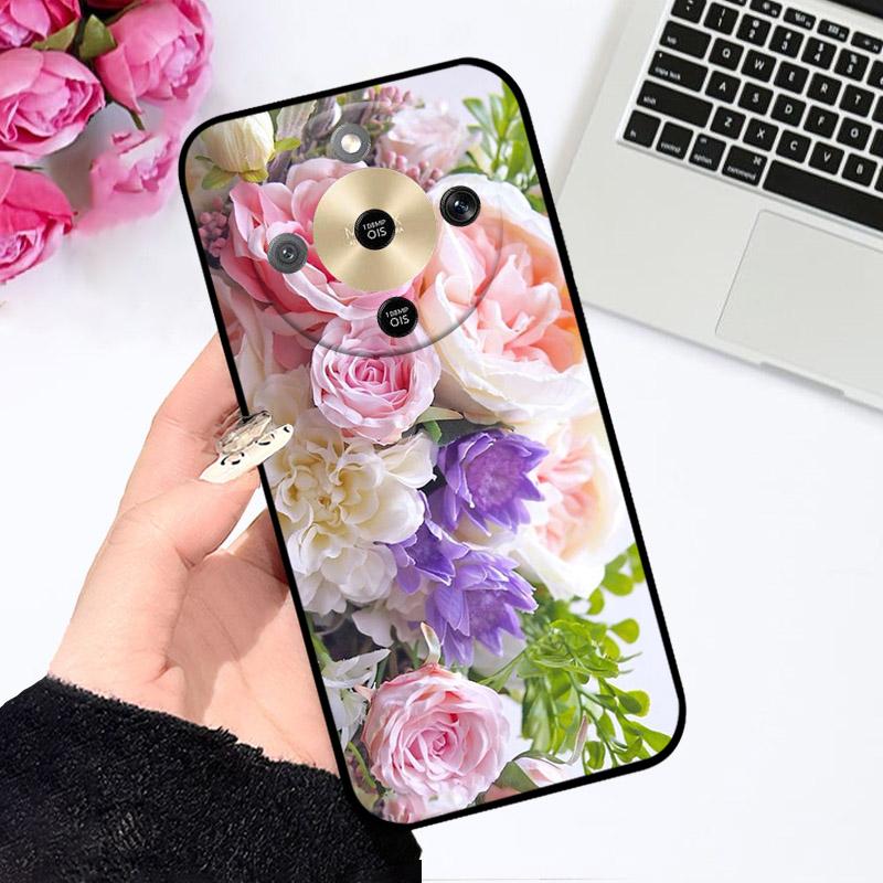 Etui do Honor X9d X70 Case MTN-NX1 Miękki Silikon TPU Pokrowiec na Telefon do Honor Magic8 Lite Coque Shockproof Shell Funda Bumper Magic8Lite