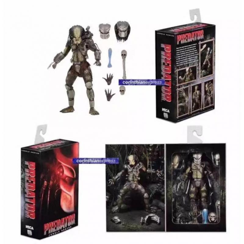 NECA Action Figure Jungle Hunter Predator Ultimate Deluxe Model Toys 7"